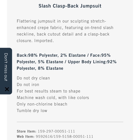 Abercrombie & Fitch White Sleeveless Jumpsuit - Picture 3 of 4